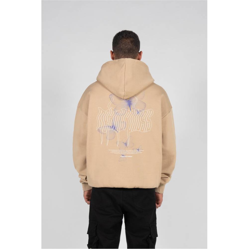 MJ GONZALES - METAMORPHOSE V.4 Heavy Oversized Kapuzenpullover/hoodie - Beige